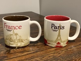 Starbucks Paris France 2017 Demitasse Espresso cappuccino Cups 3 oz Lot ... - $28.13