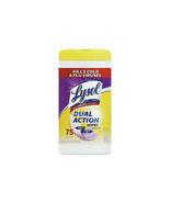 Lysol  Disinfecting Wipes   Dual Action - Citrus Scent - 75 Wipes - disi... - $385.04 MXN