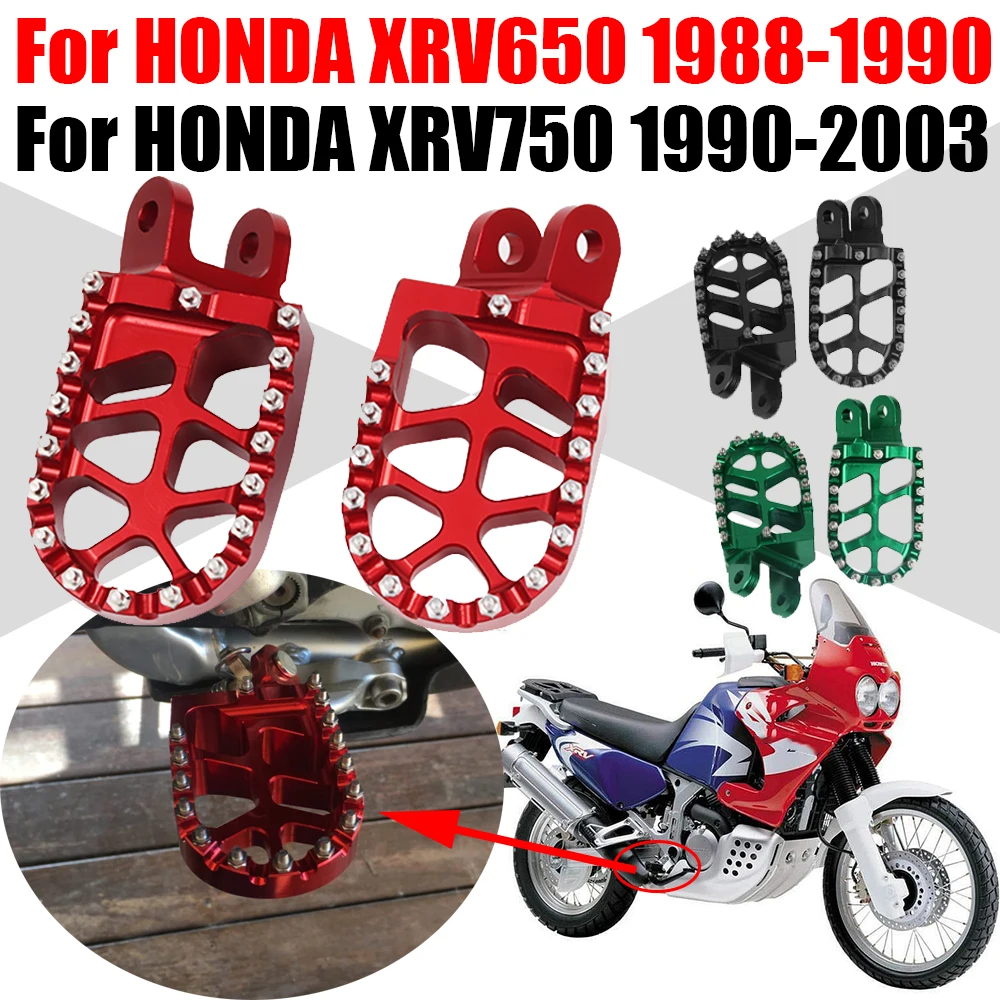 Motorcycle Footrest Footpegs Foot Pegs Rest Pedal Parts For HONDA Africa Twin - £26.28 GBP+
