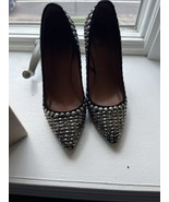 Isabel Marant X H&amp;M Studded Pumps Black Suede - $98.01