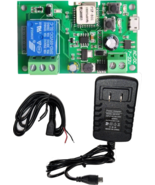 eWeLink Smart WiFi Relay 7-32V 1CH Jog/Inching/Self-Lock Switch + Power ... - $28.45