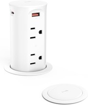 Pop Up Outlet For Countertop,Gan 65W Usb C Fast Charging Port,2.5-Inch, ... - $220.99