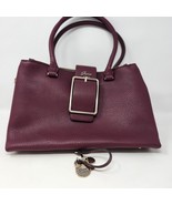 GUESS Caroline Uptown Large Satchel with Keychain VG70509 Burgundy Maroo... - £24.05 GBP