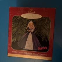 1999 The Millennium Princess Barbie Holiday Christmas Ornament Hallmark Keepsake - £10.21 GBP