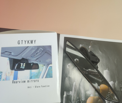 GTYKMY Rearview mirrors, Compact and Streamlined Shape image 3