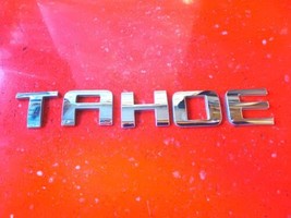 2007-2013 Chevrolet Tahoe Rear Tail Gate Side Door Emblem Logo Badge Letters Oem - £7.78 GBP