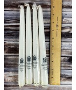 Vintage Carolina 10&quot; Dinner Taper Candles - Lot of 4 - Rare! - £11.61 GBP