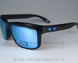 Oakley Holbrook POLARIZED Sunglasses OO9102-C1 Polished Black W/PRIZM De... - $118.79
