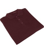 Mens PRINCELY Soft Merinos Wool Sweater Knits Lightweight Polo 1011-40 B... - $1,316.59 MXN