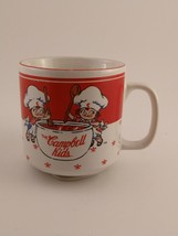 Vintage Campbell Kids Coffee Cup 3 1/2&quot; Campbell&#39;s Kid Mug Collectable M... - $9.89