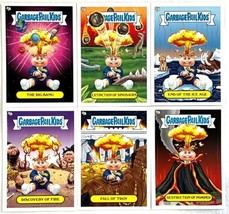 2012 Garbage Pail Kids BNS1 Brand New Series 1 Adam Bomb Through History Set GPK - £28.73 GBP