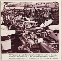 1971 Magazine Photo Chevrolet Vega Production Plant in Lordstown,OHIO - £8.18 GBP