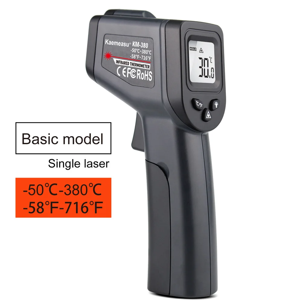 Digital Infrared Thermometer -50~380/550/750/1100/1300/1600 degree Single/Double - £504.58 GBP