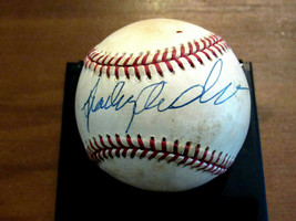 Sparky Anderson Reds Tigers Hof Manager Signed Auto Oal Game Used Baseball Bas - £197.21 GBP