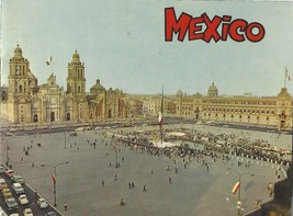 Vintage 1960s Mexico City of Palaces Color Photo Booklet- VGC - £7.78 GBP