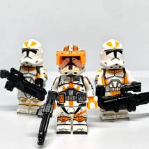 3pcs Commander Cody and 212th Clone Troopers Star Wars Minifigures - £7.29 GBP