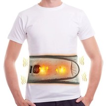 Infrared Pain Relief Decompression Vibration Lumbar Waist Back Support Belt - £56.69 GBP