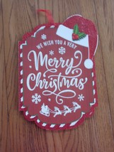 We Wish You A Very Merry Christmas Sign - $13.37