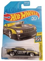 2018 Hot Wheels HW Speed Graphics &#39;10 Pro Stock Camaro #202 Black Mooneyes - £2.32 GBP