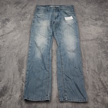 Express Jeans Pants Mens 29 Blue Rocco Slim Fit Straight Leg Casual Denim - £19.36 GBP