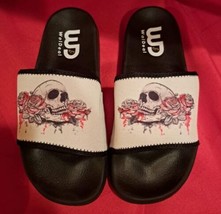  WalDeal Sandals with Skull and Rose Designs Womens Size 8 - £14.93 GBP