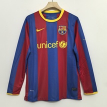 Barcelona 2010/11 Away Long Sleeve Retro Football Shirt Vintage Jersey S... - $45.00