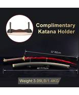 Elden Ring Rivers of Blood Katana – 46&quot; Handmade Replica | Collector’s E... - £133.64 GBP