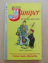 1962 Brother Juniper at Work and Play  by FATHER McCARTHY rare Vintage Humor  - £14.68 GBP
