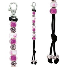 Surprizeshop Beaded Golf Score Counter - Silver, Pink or Purple Crystal Bead - £4.37 GBP+