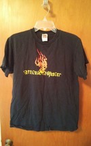 VTG Attitude adjuster Graphic Tee Shirt FOTL Heavy Cotton Black Medium - $14.99