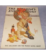 Saturday Evening Post Dec 24 1938 Christmas Leyendecker Cover Agatha Chr... - $458.82 MXN