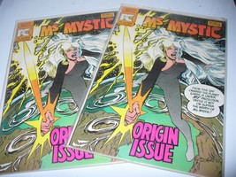 (2) Ms. Mystic #1 1982 Neal Adams Jack Kirby. (2) Comic Lot - £5.87 GBP