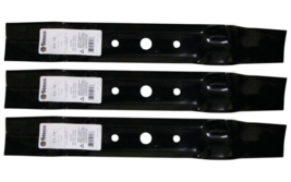 3 Hi-Lift Blades fits John Deere L120 L130 GX20250 GY20568 48&quot; Deck Scot... - $35.25