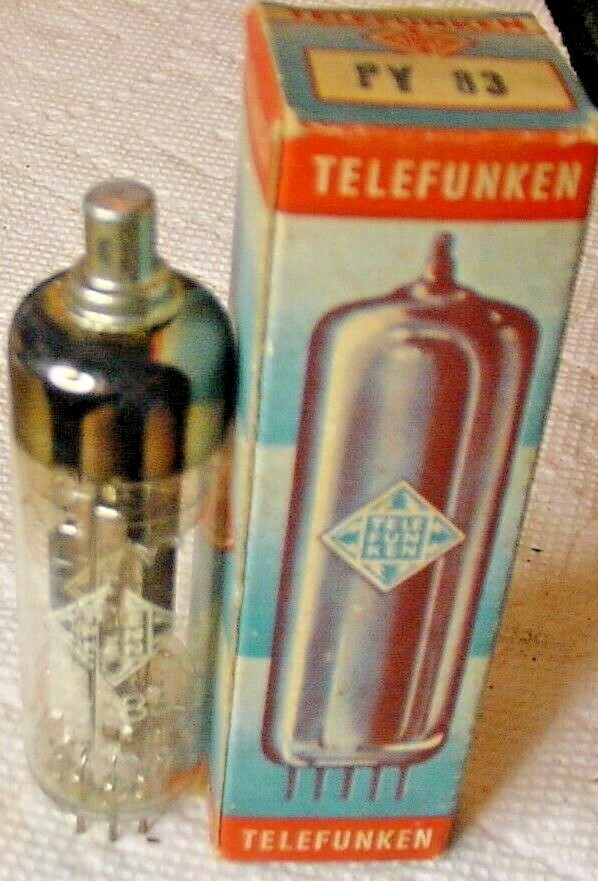 1 NOS Telefunken PY83-17Z3A Damper Booster Flyback Rectifier Tube Tested... - $2.72