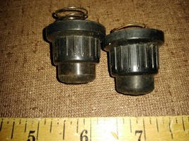 9CC72 PAIR OF PUSHBUTTONS FROM GRILL IGNITORS, GOOD CONDITION - £3.99 GBP