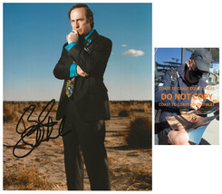 Bob Odenkirk signed Saul Goodman Better call Saul 8x10 photo COA Proof,autograph - £155.33 GBP