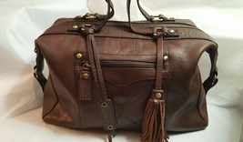 Diba True Dark Brown Bronco Leather Satchel  Bag MSRP $218 - £109.52 GBP