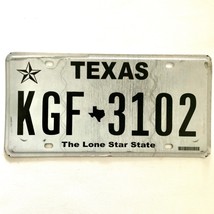 Untagged United States Texas Lone Star State Passenger License Plate KGF... - $16.82