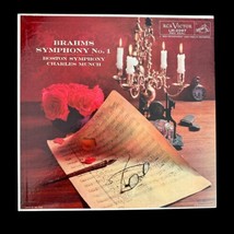 Johannes Brahms LP Vinyl Record Album Boston Symphony Orchestra Symphony No. 1 - $10.00