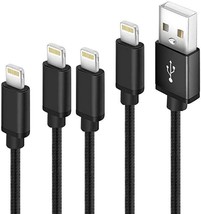 Hypnxue Iphone Charger Cable 4 Pack 3&#39;, 6&#39;, 6&#39; &amp; 10&#39; Brand New Iphone 5 &amp; Above - £6.99 GBP