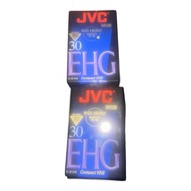 NEW in Box JVC VHS C Compact 90 Minute Video Cassette Tape TC 30 EHG Hig... - $128.63 MXN