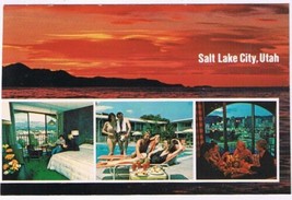 Postcard Salt Lake Hilton Hotel Salt Lake City Utah - £3.94 GBP