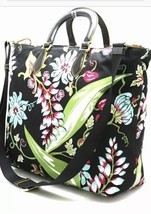 Authenticity Guarantee 
New Prada Flower Satchel Tote Crossbody Tessuto ... - £1,187.04 GBP