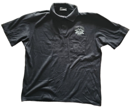 Harley Owners Group Fremont Chapter Polo Biker Shirt XL Black Crystal Sp... - $19.20