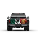 Mexican Flag with Virgen de la Guadalupe Tailgate Wrap Vinyl Graphic Dec... - £55.03 GBP