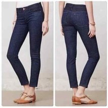 Anthropologie Pilcro  Women&#39;s Jeans Serif Skinny Printed Stretch Size 29 NWOT - £49.76 GBP