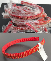 Liquidation NEW Lot of 30 Red Target Hair Band Headbands Orig Retail $299 - £15.94 GBP