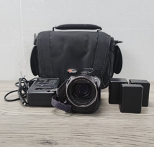 Canon VIXIA HF R50 HD 1080p 60fps 8GB Flash Camcorder Black 32x - Tested - £94.45 GBP