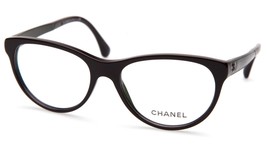 New Chanel 3333 c.1461 Burgundy Eyeglasses Glasses Frame 52-16-140 B40mm Italy - £204.27 GBP