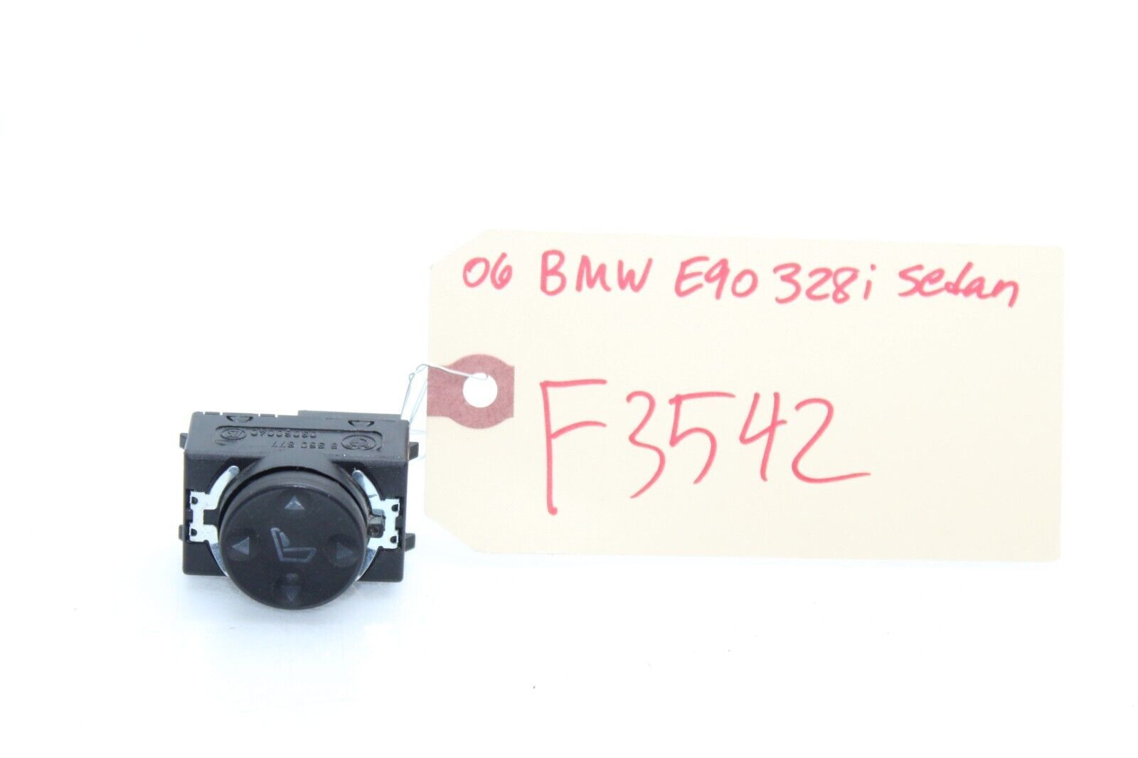 07-11 BMW E90 328i 335i SEDAN Front Right Passenger Seat Lumbar Switch F... - $34.40
